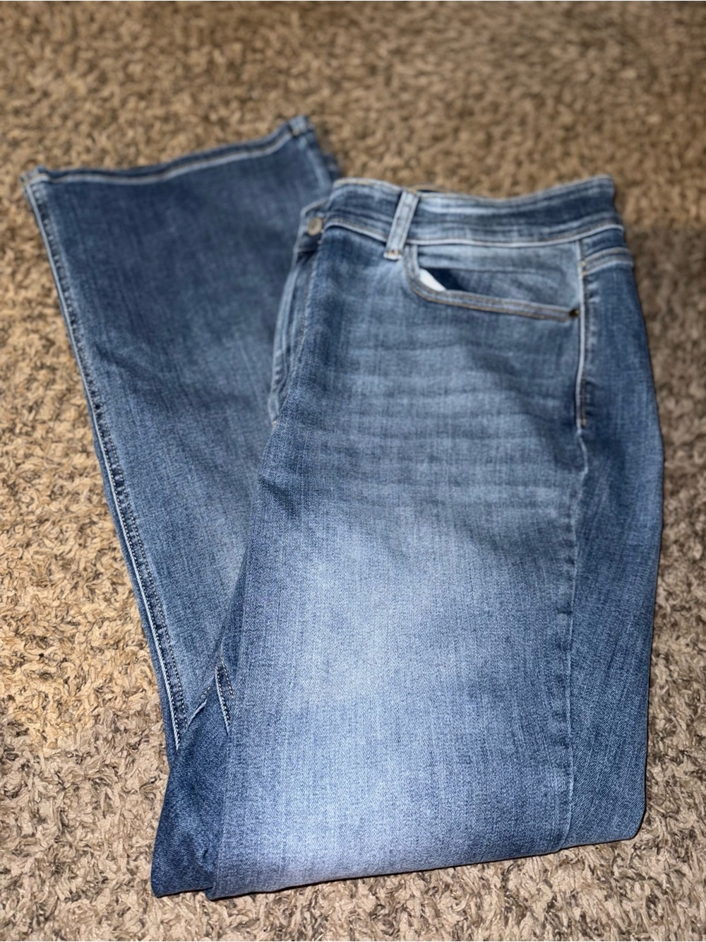 Judy Blue Light-Medium Blue Boot Cut Jeans